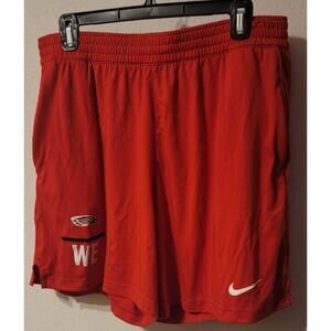 Nike Red Mens Athletic Basketball Shorts Sz XL Dri-Fit SOU Raiders WE